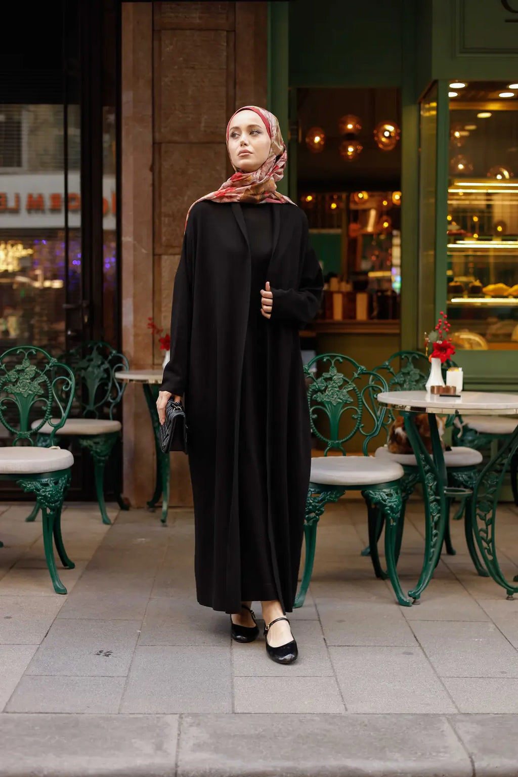 İkili Mia Elbise Takım - Hırka Modelli