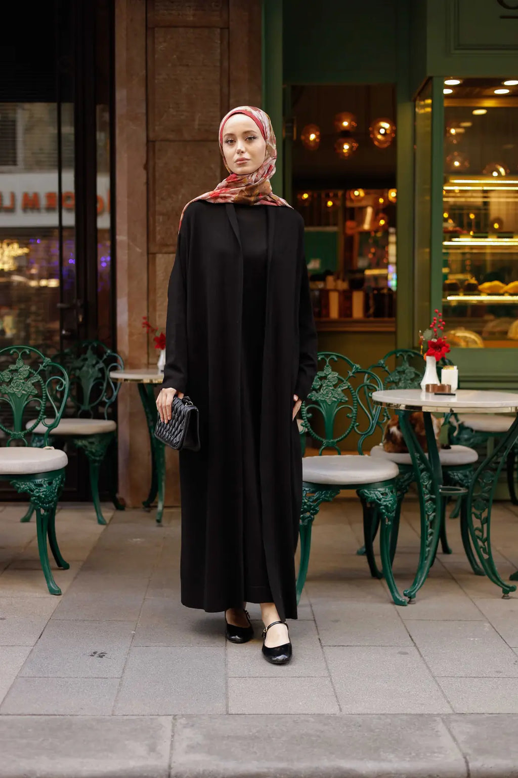 İkili Mia Elbise Takım - Hırka Modelli