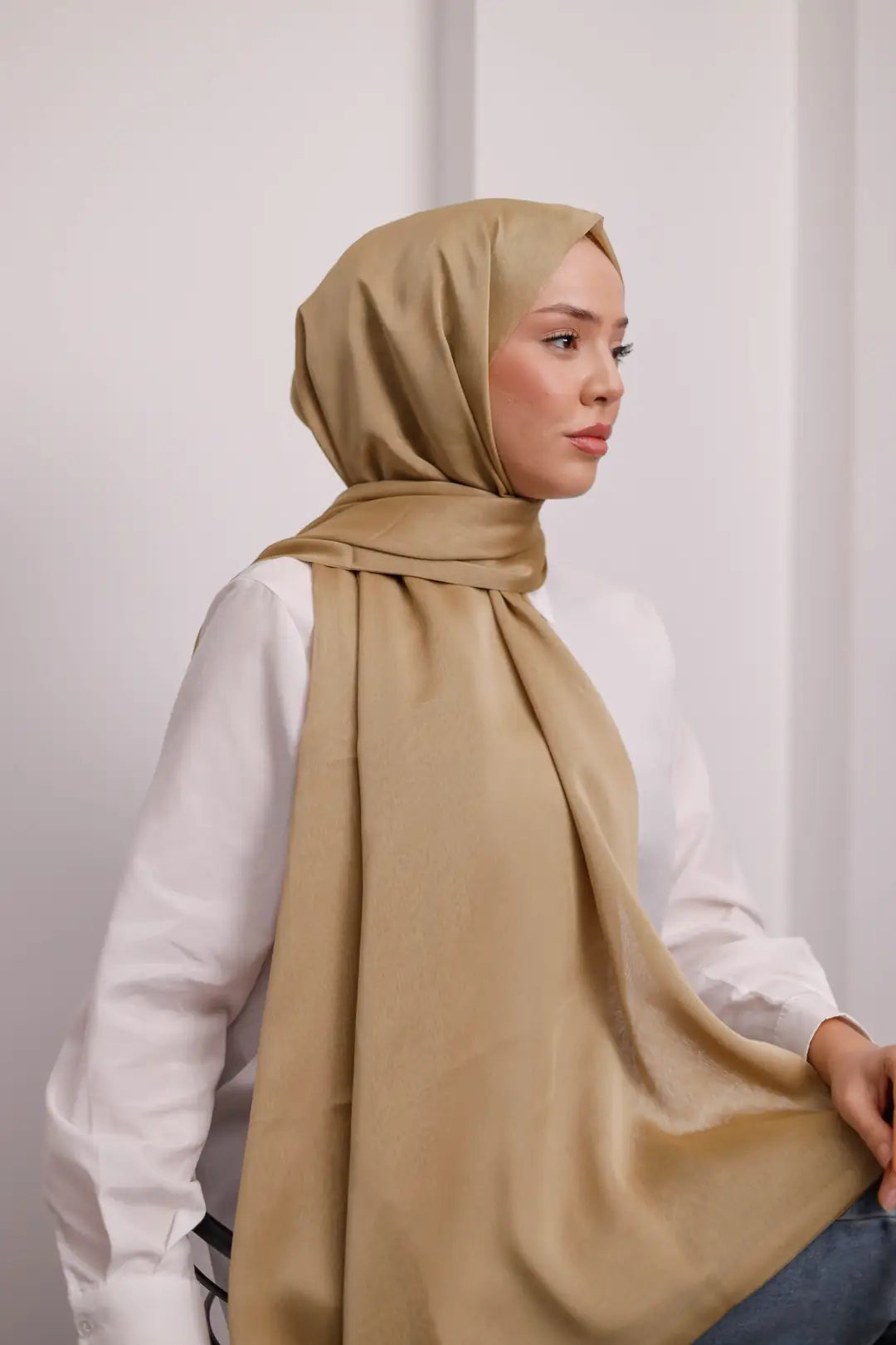 Janjanlı Şifon Eşarp Şal