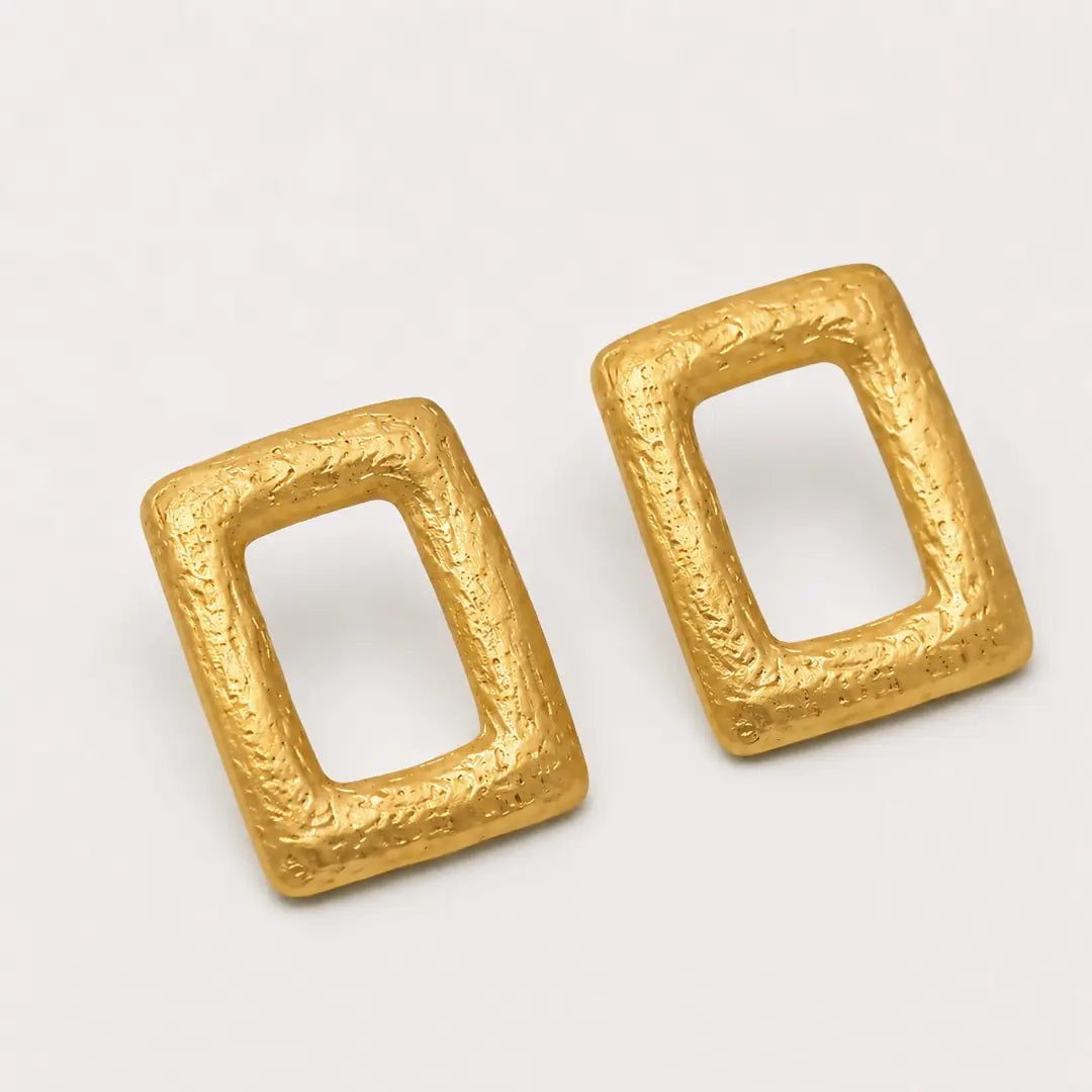 Serelda Gold Silver Geometrik Set